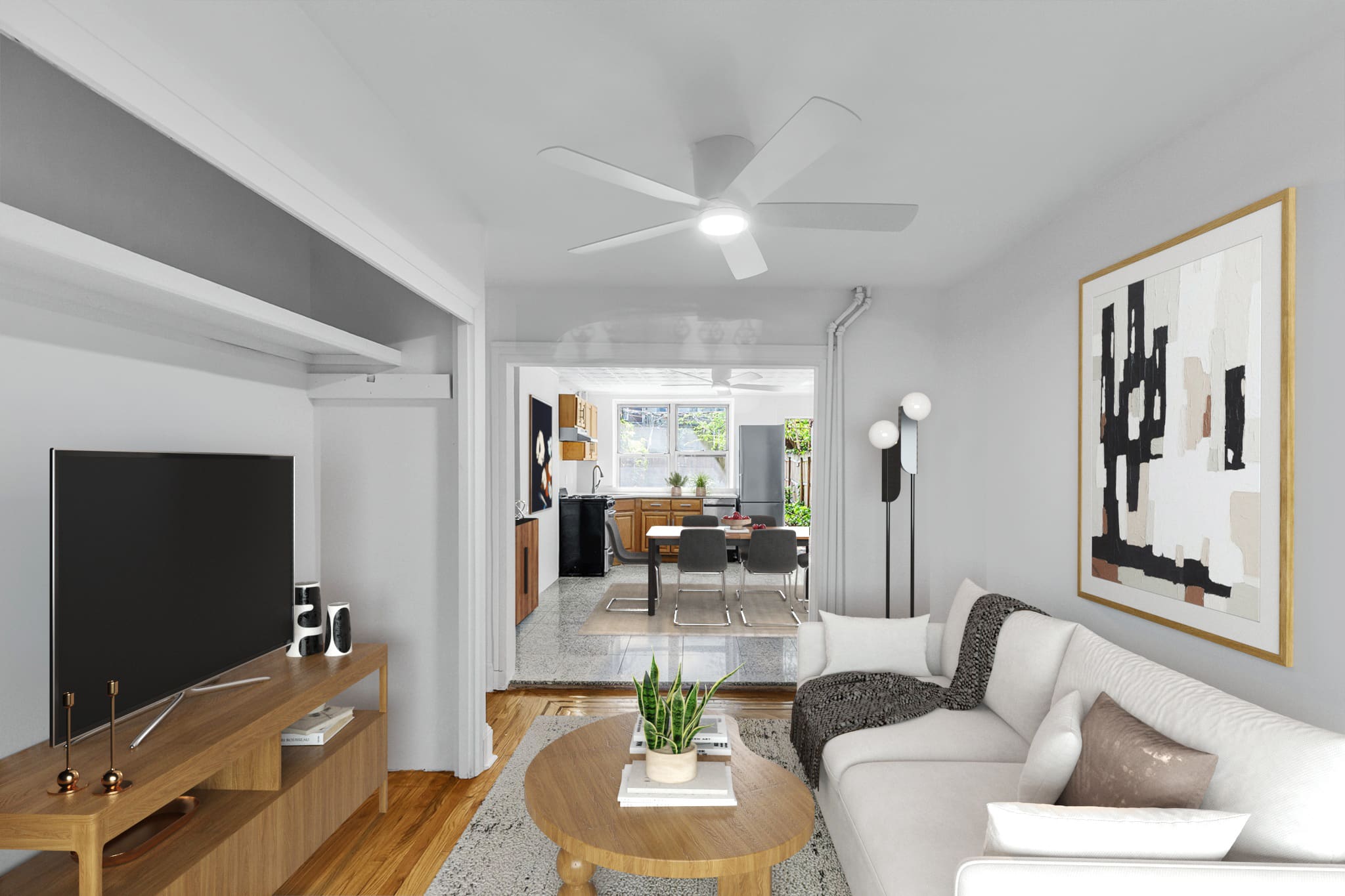 Renovated 1 Bedroom w/ In-Unit Washer/Dryer and Private Backyard